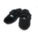 MATSUFUJImatsu Fuji ×SUICOKE acid кок 25AW Mouton Shoes мутон боа обувь туфли без застежки сандалии M253-1101 8 чёрный черный *^#2