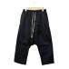  Rick Owens Rick Owens 17SS draw -тактный кольцо шаровары RU17S9381-TE 48 чёрный черный бренд б/у одежда bektoru б/у *AA*260524