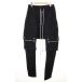 A.F ARTEFACT 25SS STRECH DENIM CARGO SAROUEL SKINNY SIZE2 BLACK стрейч Denim cargo обезьяна L обтягивающий черный [ бренд старый 