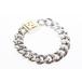  Fendi FENDI BRACELET CHAIN XXS 7AJ294 FF Logo Zucca цепь браслет Италия производства серебряный цвет *AA*^#250726 мужской 
