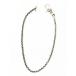  Chrome Hearts CHROME HEARTS CHN PAPER TBAR 16INCH бумага цепь цепочка для бумажника поперечная балка крыши серебряный 925*AA* ^# 250725