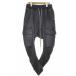 e-ef артефакт A.F ARTEFACT CARGO STRECH DENIM SARROUEL SKINNY BLACK SIZE2 ag-4029-2 cargo стрейч Denim обезьяна L 