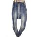e-ef артефакт A.F ARTEFACT STRETCH DENIM SAROUEL SKINNY BLUE SIZE2 ag-1622-2 стрейч Denim обезьяна L обтягивающий брюки 