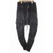 e-ef артефакт A.F ARTEFACT SAROUEL SKINNY PANTS BLACK SIZE2 обезьяна L обтягивающий брюки черный [ бренд б/у одежда bektoru]2