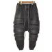 e-ef артефакт A.F ARTEFACT EASY SARROUEL MILITARY POCKET PANTS FADED AGEING DENIM BLACK SIZE2 ag-8031 обезьяна L мм tali