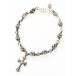  Chrome Hearts CHROME HEARTS NO1 BALL #1 Cross мяч Thai колено CH Cross браслет серебряный [ бренд б/у одежда bektoru]*AA* ^ 26021