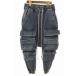  артефакт ARTIFUCT DENIM STRECH SARROUEL EASY 2 ag-8031 Denim стрейч обезьяна L легкий брюки индиго *#260103me