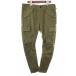  двойной J Kei wjk 21AW M65 SKINNY PANTS M65 KHAKI L 5306-cs57u обтягивающий брюки-карго хаки [ бренд б/у одежда bektoru]*260103