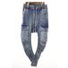 e-ef артефакт A.F ARTEFACT INDIGO STRETCH DENIM SAEOUEL CARGO SKINNYPANTS индиго стрейч Denim обезьяна L cargo 