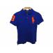  Polo Ralph Lauren POLO RALPH LAUREN polo-shirt embroidery Logo child clothes cotton blue blue S #GY14 Kids 