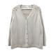  elegance Elegance ансамбль вязаный кардиган 44biju- шерсть серый длинный рукав tops женский 