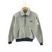  Patagonia Patagonia 80s половина Zip флис тянуть over USA производства треугольник бирка Vintage серый S мужской женский 
