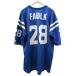 �`�����s�I�� CHAMPION NFL �t�b�g�{�[���Q�[���V���c COLTS FAULK 28 �i���o�����O USA�� �u���[ 52 �����Y �֘A�摜1