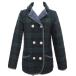  традиционный weather одежда стеганная куртка черный часы проверка пальто 34 XS размер темно-синий темно-синий #U30 женский 
