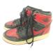  Nike NIKE 94 год воздушный Jordan Kids Junior обувь спортивные туфли - ikatto Logo US3Y 22cm чёрный черный красный красный Kids 