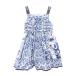  Dolce &amp; Gabbana Dolce&Gabbana DOLCE&amp;GABBANA прекрасный товар majo licca принт Kids 4 лет flair One-piece девочка Италия производства 6 примерно 113-119cm синий 