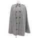 amerge. прекрасный товар накидка пальто Mini One-piece 2WAY в клетку M серый серия /UO MMT женский 