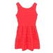  Tommy Hilfiger One-piece безрукавка колено длина flair Logo вышивка 152 красный красный девочка ребенок одежда #GY54 *AA* A0124 Kids 