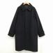  Uniqlo UNIQLO 312-429298 одиночный breast пальто пальто с отложным воротником прекрасный товар S черный мужской 