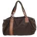  The nela-toZANELLATO барабанная сумка Boston нейлон кожа чай Brown мужской 