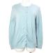  Banana Republic 21SS ансамбль вязаный органический хлопок кардиган tops безрукавка длинный рукав S M оттенок голубого X женский 