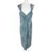  Be si- Be ji- Max Azria BCBGMAXAZRIA принт джерси - One-piece колено длина безрукавка общий рисунок dore-pM оттенок зеленого /Xrete