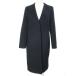  зеленый этикетка сирень расческа ng United Arrows KF W/Nno-laperu пальто 3625-199-1216 длинный шерсть 36 S соответствует темно синий /X
