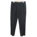  Emporio Armani EMPORIO ARMANI 2015 тигр u The - брюки слаксы peiz Lee рисунок 2 tuck шерсть хлопок 48 Япония размер M соответствует чёрный 