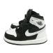  не использовался товар Nike NIKE FD1413-010 JORDAN 1 RETRO HIGH OG Jordan retro высокий спортивные туфли 11cm черный белый Kids 