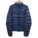  Puma тренировка свет пуховик KEEP HEAT WARM CELL Zip выше воротник-стойка Logo принт Raver нашивка S темно-синий 