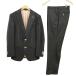 azabu tailor лен ткань Tailor skya bar SCABAL ткань полоса одиночный 2B костюм выставить 44 / 76 уголь мужской 