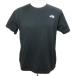  The North Face Short рукав npsiT футболка cut and sewn короткий рукав Logo принт уличный одежда вырез лодочкой чёрный черный 