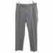  Uniqlo UNIQLO прекрасный товар 25SS впечатление брюки слаксы стрейч талия 78cm length 73cm серый 321-470552 /X мужской 