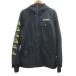  Quick Silver 19 год snow жакет IN THE HOOD JK dry полет сноуборд Zip выше f-ti- Logo принт S чёрный 