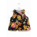  Kenzo KENZO ENFANT tank top cut and sewn floral print no sleeve 70 black black /BK25 baby Kids 