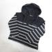  Comme Ca Ism COMME CA ISM child clothes border pattern with a hood . long sleeve cut and sewn 80 navy baby clothes Kids 