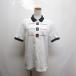  Munsingwear одежда MUNSINGWEAR прекрасный товар Golf одежда рубашка-поло с коротким рукавом cut and sewn M белый белый сделано в Японии женский 