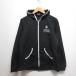  Le Coq s Porte .fle coq sportif спорт одежда тонкий Parker жакет M чёрный черный QB-575293 капот Zip выше кромка do Lost 