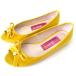  Barbie Barbie балетки туфли-лодочки открытый tu лента натуральная кожа эмаль кожа 23.0cm желтый цвет желтый обувь обувь женский 