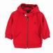  Ralph Lauren RALPH LAUREN Parker тренировочный Zip выше po колено Logo вышивка обратная сторона ворсистый капот длинный рукав 80cm S красный красный Kids 