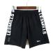  Reebok Reebok шорты сетка переключатель Logo rez Mill z скорость .. пот XS чёрный черный белый белый маленький размер спортивная одежда 
