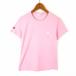  Le Coq s Porte .fle coq sportif футболка dry сетка . вода скорость . Logo вышивка вырез лодочкой короткий рукав S розовый спортивная одежда 