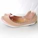  Adidas тиски tera McCartney балет плоская обувь Flat спортивные туфли туфли без застежки 24.0cm розовый бежевый orange обувь 