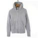  Dress Terior DRESSTERIOR грузоподъемность обратная сторона шерсть Zip Parker тренировочный D вышивка капот длинный рукав S 1 серый женский 