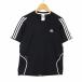  Adidas adidas футболка dry сетка переключатель Logos Lee полоса sFORMOTION. вода скорость . короткий рукав L чёрный черный спортивная одежда 