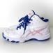  Asics корзина обувь bashu Mini автобус ученик начальной школы Junior bashuGEL-IMPROVE 3 белый белый синий 23.0cm прекрасный товар Kids 
