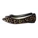  Repetto Repetto Brigitte Brigitte балетки плоская обувь Leopard леопардовый рисунок велюр 35 чёрный черный бежевый 22.7cm обувь 
