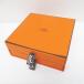  Hermes HERMES пустой коробка пустой коробка сохранение коробка подарок для 2 уровень место хранения orange серия бардачок интерьер оригинальный стандартный прочее 