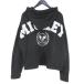  Moussy MOUSSY Disney Disney сотрудничество длинный рукав Parker Mickey Mouse FREE чёрный серия черный принт ребра женский 