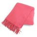  Nolley's Nolley's muffler шаль розовый серия Италия производства бахрома шерсть шерсть одноцветный женский 